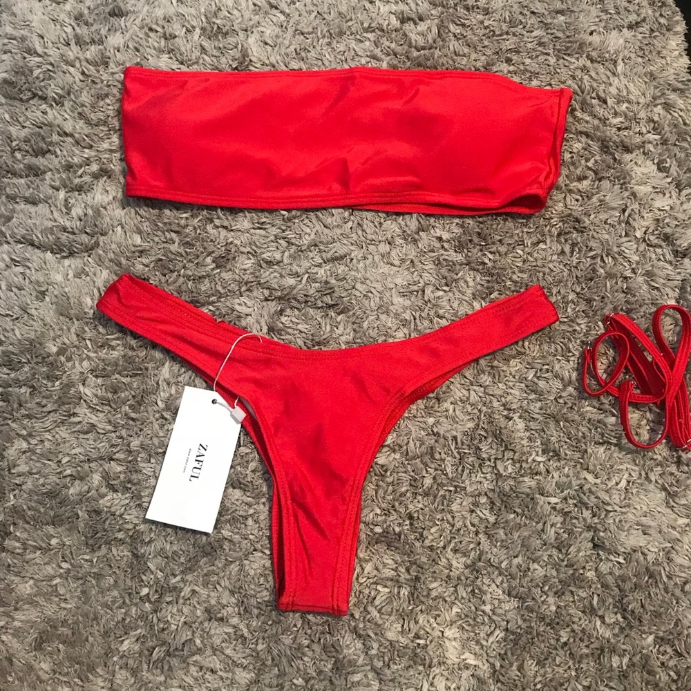 Red bikini
